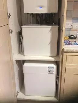 Harveys Minimax Major water softener installation